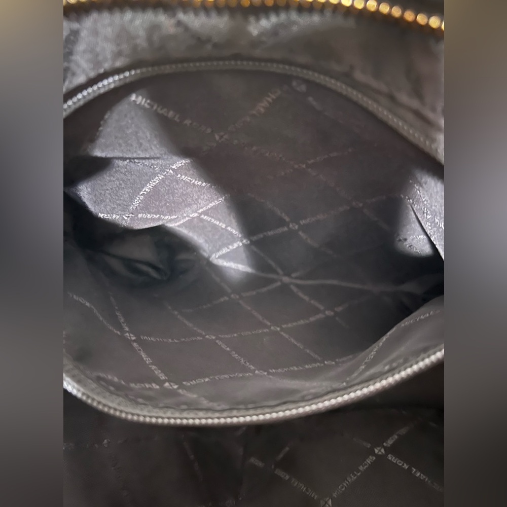 Michael Kors Black Leather Tote Bag - Picture 16 of 16